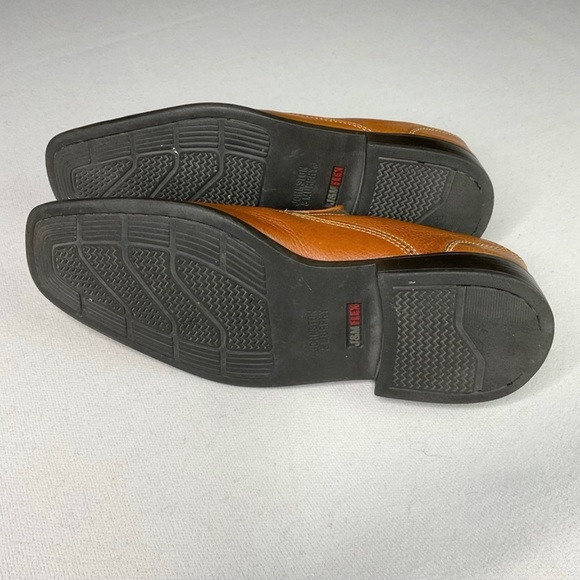 💚 JOHNSTON & MURPHY MENS SPLIT TOE CASUAL SLIP ON DRESS SHOE. GOOD COND - Picture 13 of 14